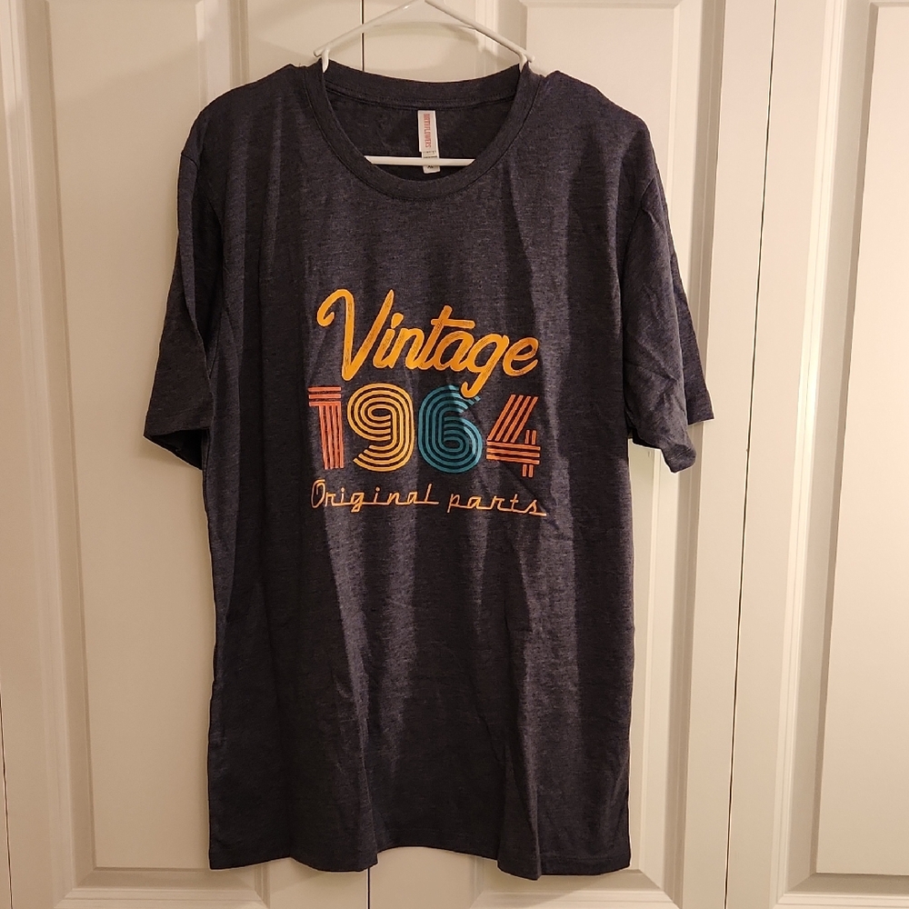 NWOT Vintage 1964 Graphic Tee - Black